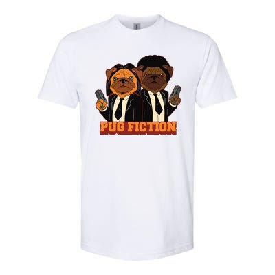 Pug Fiction Softstyle® CVC T-Shirt