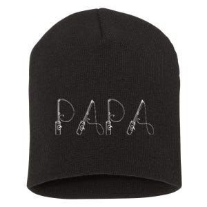 Papa Fishing Short Acrylic Beanie