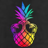 Pineapple Funny Pineapple Hawaii Summer Pineapple Adult Drive Performance Visor