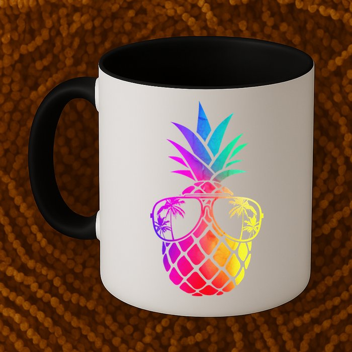 Pineapple Funny Pineapple Hawaii Summer Pineapple Mug