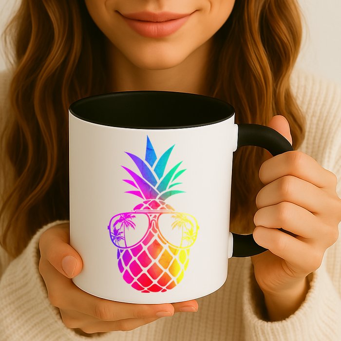 Pineapple Funny Pineapple Hawaii Summer Pineapple Mug