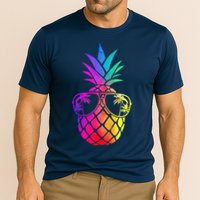 Pineapple Funny Pineapple Hawaii Summer Pineapple Cooling Performance Crew T-Shirt