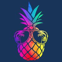 Pineapple Funny Pineapple Hawaii Summer Pineapple Cooling Performance Crew T-Shirt