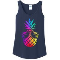 Pineapple Funny Pineapple Hawaii Summer Pineapple Ladies Essential Tank