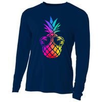 Pineapple Funny Pineapple Hawaii Summer Pineapple Cooling Performance Long Sleeve Crew