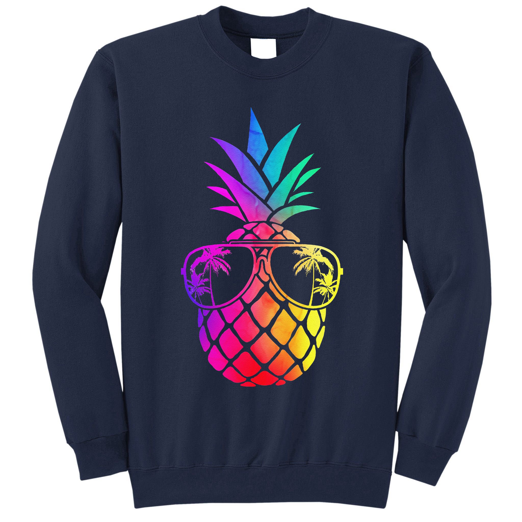Pineapple Funny Pineapple Hawaii Summer Pineapple Tall Sweatshirt