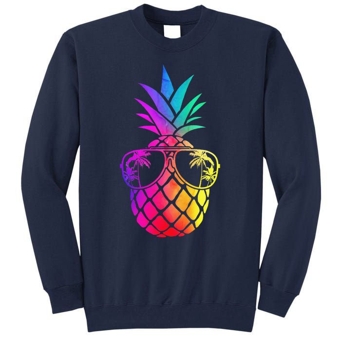 Pineapple Funny Pineapple Hawaii Summer Pineapple Tall Sweatshirt