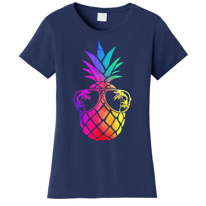 Pineapple Funny Pineapple Hawaii Summer Pineapple Women's T-Shirt