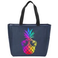 Pineapple Funny Pineapple Hawaii Summer Pineapple Zip Tote Bag