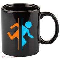 Portal Funny 11oz C Handle Ceramic Mug