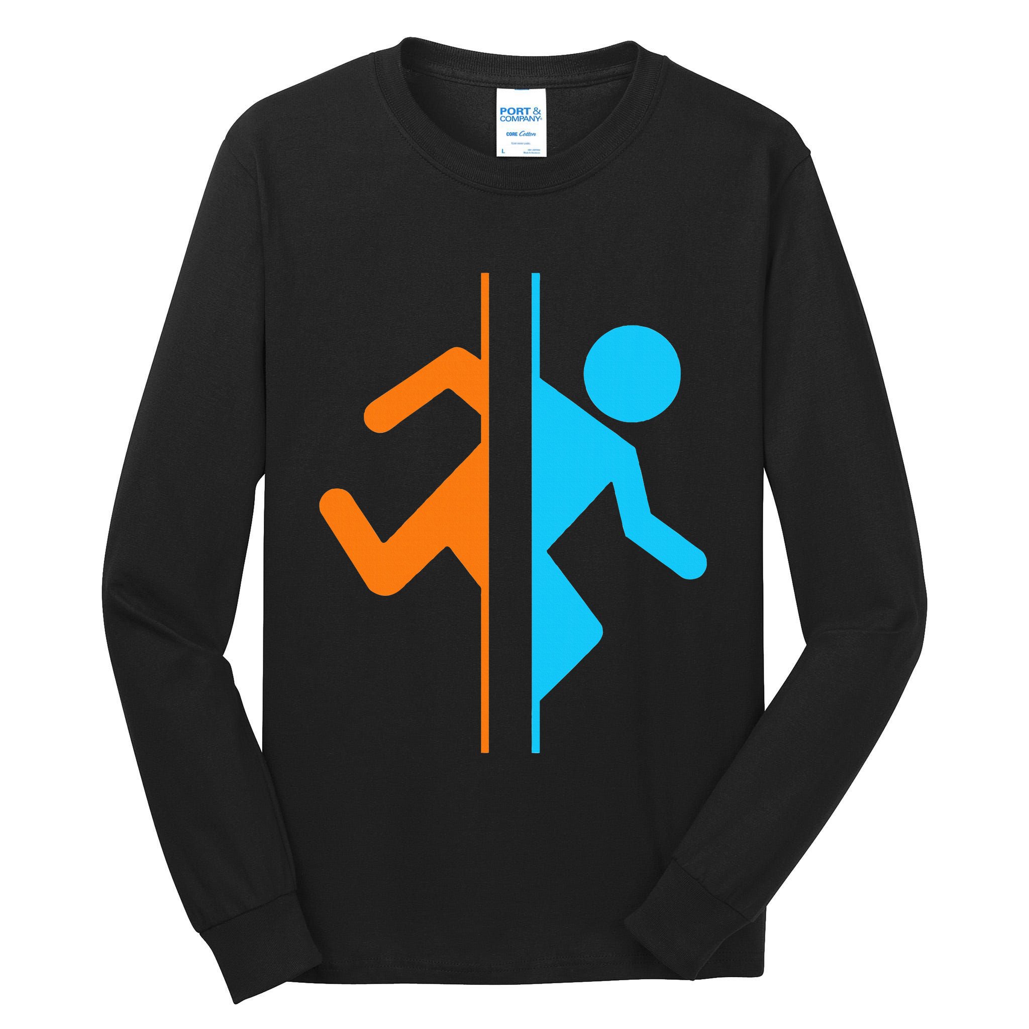 Portal Funny Tall Long Sleeve T-Shirt