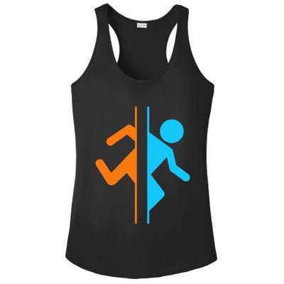 Portal Funny Ladies PosiCharge Competitor Racerback Tank