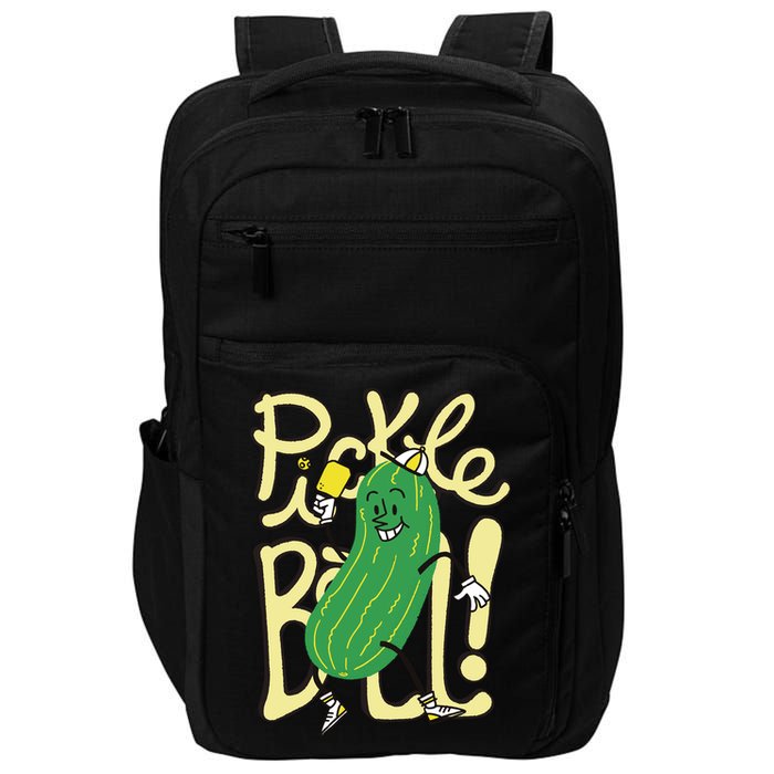 Pickleball Funny Pickle Sport Impact Tech Backpack