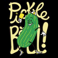 Pickleball Funny Pickle Sport 16 in Basic Backpack