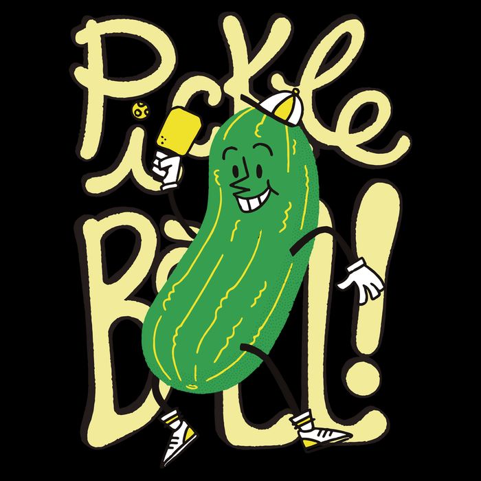 Pickleball Funny Pickle Sport 16 in Basic Backpack