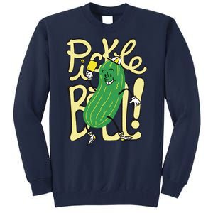 Pickleball Funny Pickle Sport Tall Sweatshirt