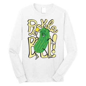 Pickleball Funny Pickle Sport Long Sleeve Shirt