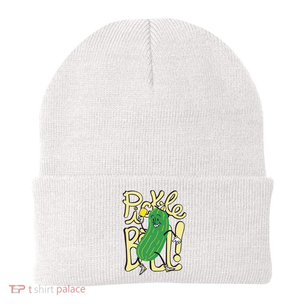 Pickleball Funny Pickle Sport Beanie