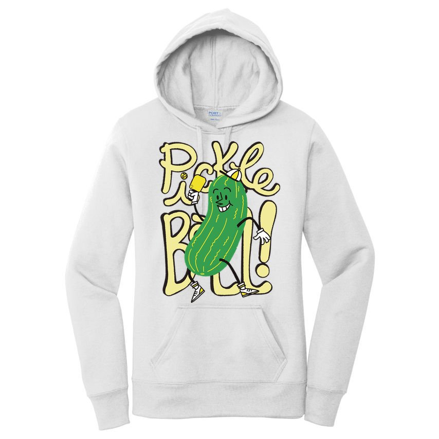 Pickleball Funny Pickle Sport Women's Pullover Hoodie