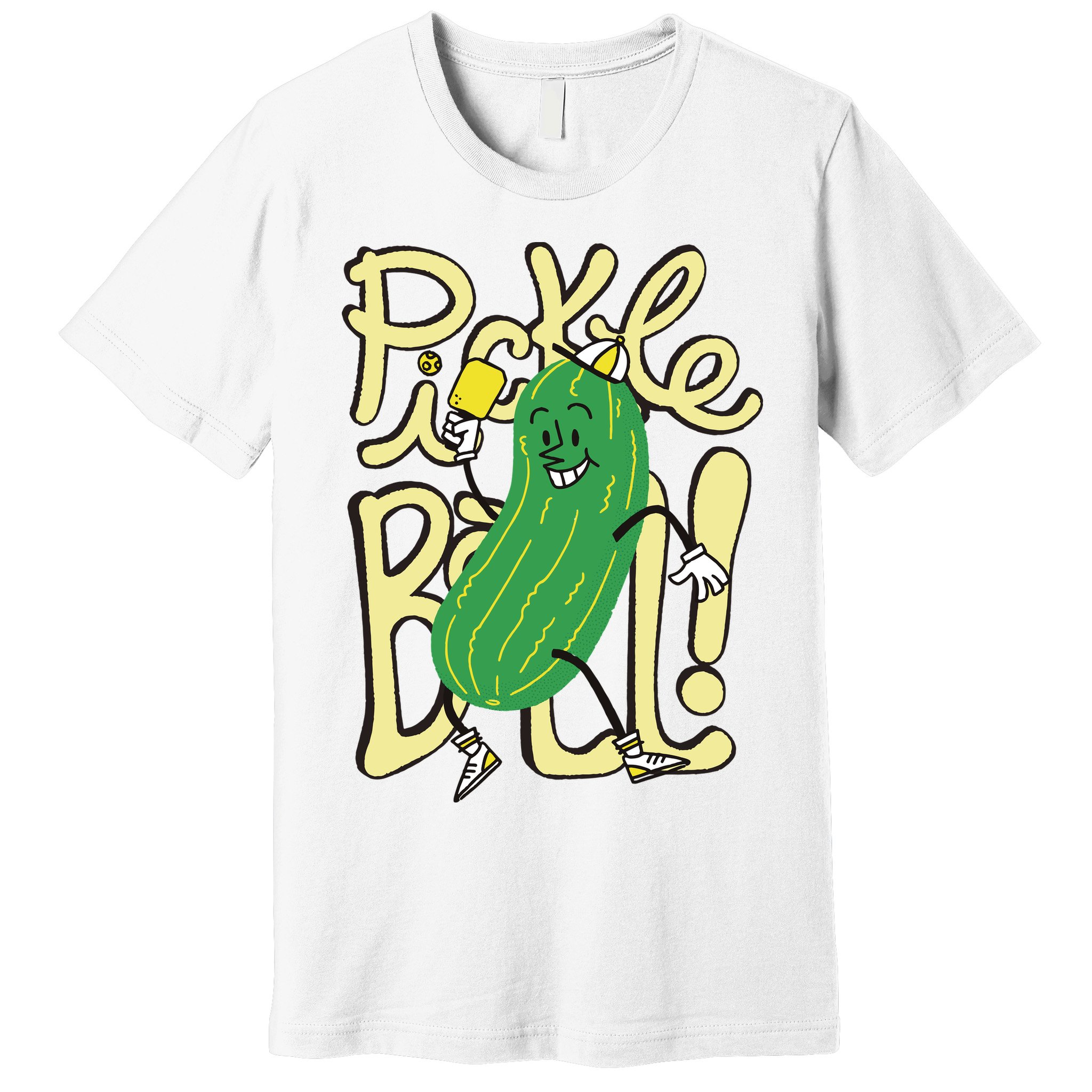 Pickleball Funny Pickle Sport Premium T-Shirt
