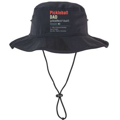 Pickleball Funny Pickleball Dad Definition Father's Day Bucket Hat