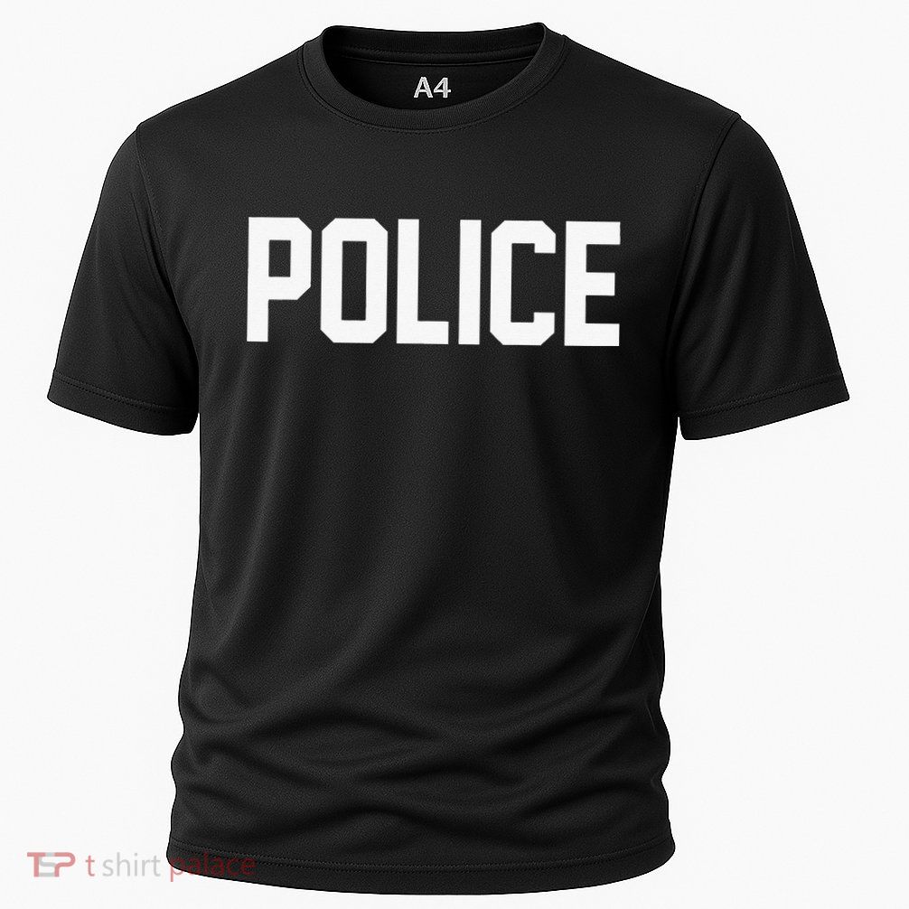 Police For Police Officer Halloween Costume Performance Shirt
