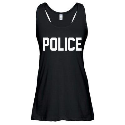 Police For Police Officer Halloween Costume Ladies Essential Flowy Tank