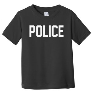 Police For Police Officer Halloween Costume Toddler T-Shirt