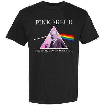 Psychology Freud Pink Dark Side Of The Mom Freudia Garment-Dyed Heavyweight T-Shirt
