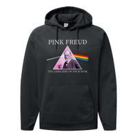 Psychology Freud Pink Dark Side Of The Mom Freudia Performance Fleece Hoodie