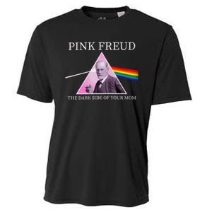 Psychology Freud Pink Dark Side Of The Mom Freudia Cooling Performance Crew T-Shirt