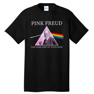 Psychology Freud Pink Dark Side Of The Mom Freudia Tall T-Shirt