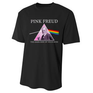 Psychology Freud Pink Dark Side Of The Mom Freudia Performance Sprint T-Shirt