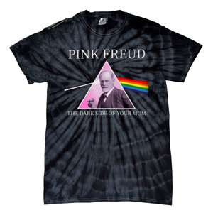 Psychology Freud Pink Dark Side Of The Mom Freudia Tie-Dye T-Shirt