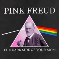 Psychology Freud Pink Dark Side Of The Mom Freudia Trucker Hat