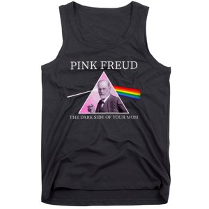 Psychology Freud Pink Dark Side Of The Mom Freudia Tank Top