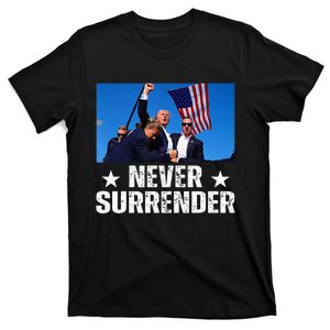 Pray For President Trump Never Surrender God Bless Trump T-Shirt