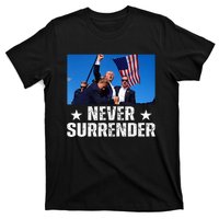 Pray For President Trump Never Surrender God Bless Trump T-Shirt