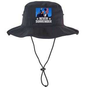 Pray For President Trump Never Surrender God Bless Trump Legacy Cool Fit Booney Bucket Hat