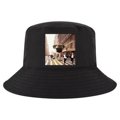 PUGZILLA Funny Pug For Dog Lovers To Halloween Cool Comfort Performance Bucket Hat