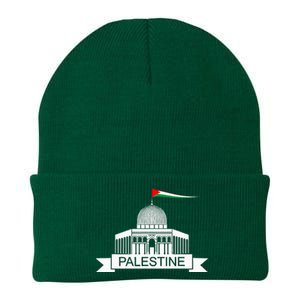 Palestine Free Palestine In Arabic Free Gaza Palestine Flag Knit Cap Winter Beanie