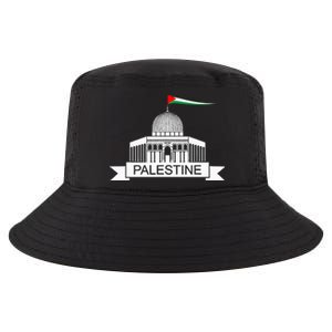 Palestine Free Palestine In Arabic Free Gaza Palestine Flag Cool Comfort Performance Bucket Hat