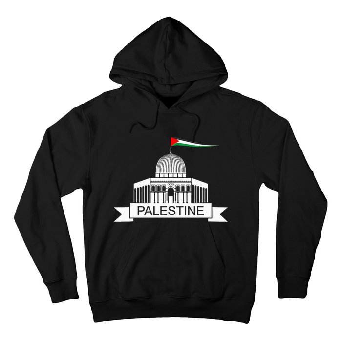 Palestine Free Palestine In Arabic Free Gaza Palestine Flag Hoodie