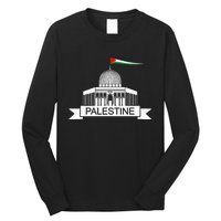 Palestine Free Palestine In Arabic Free Gaza Palestine Flag Long Sleeve Shirt