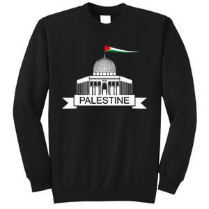 Palestine Free Palestine In Arabic Free Gaza Palestine Flag Sweatshirt