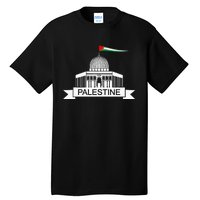 Palestine Free Palestine In Arabic Free Gaza Palestine Flag Tall T-Shirt