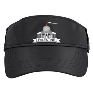 Palestine Free Palestine In Arabic Free Gaza Palestine Flag Adult Drive Performance Visor