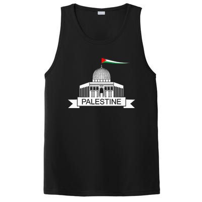 Palestine Free Palestine In Arabic Free Gaza Palestine Flag PosiCharge Competitor Tank