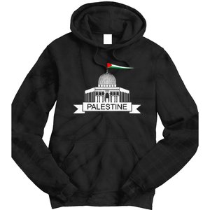 Palestine Free Palestine In Arabic Free Gaza Palestine Flag Tie Dye Hoodie