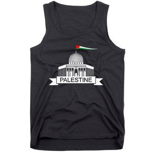 Palestine Free Palestine In Arabic Free Gaza Palestine Flag Tank Top